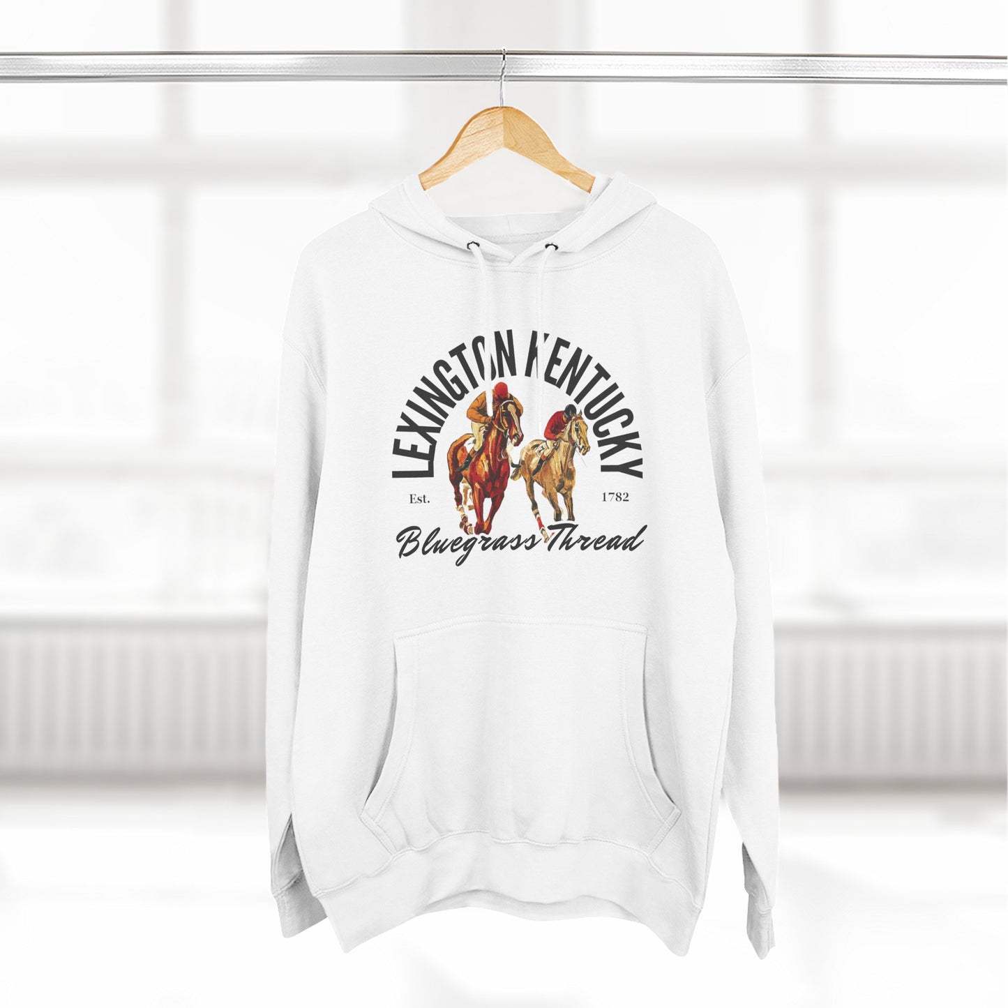 Bluegrass Thread Hoodie Front graphic